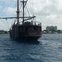 this is a pirate ship that I am sure they use for tours